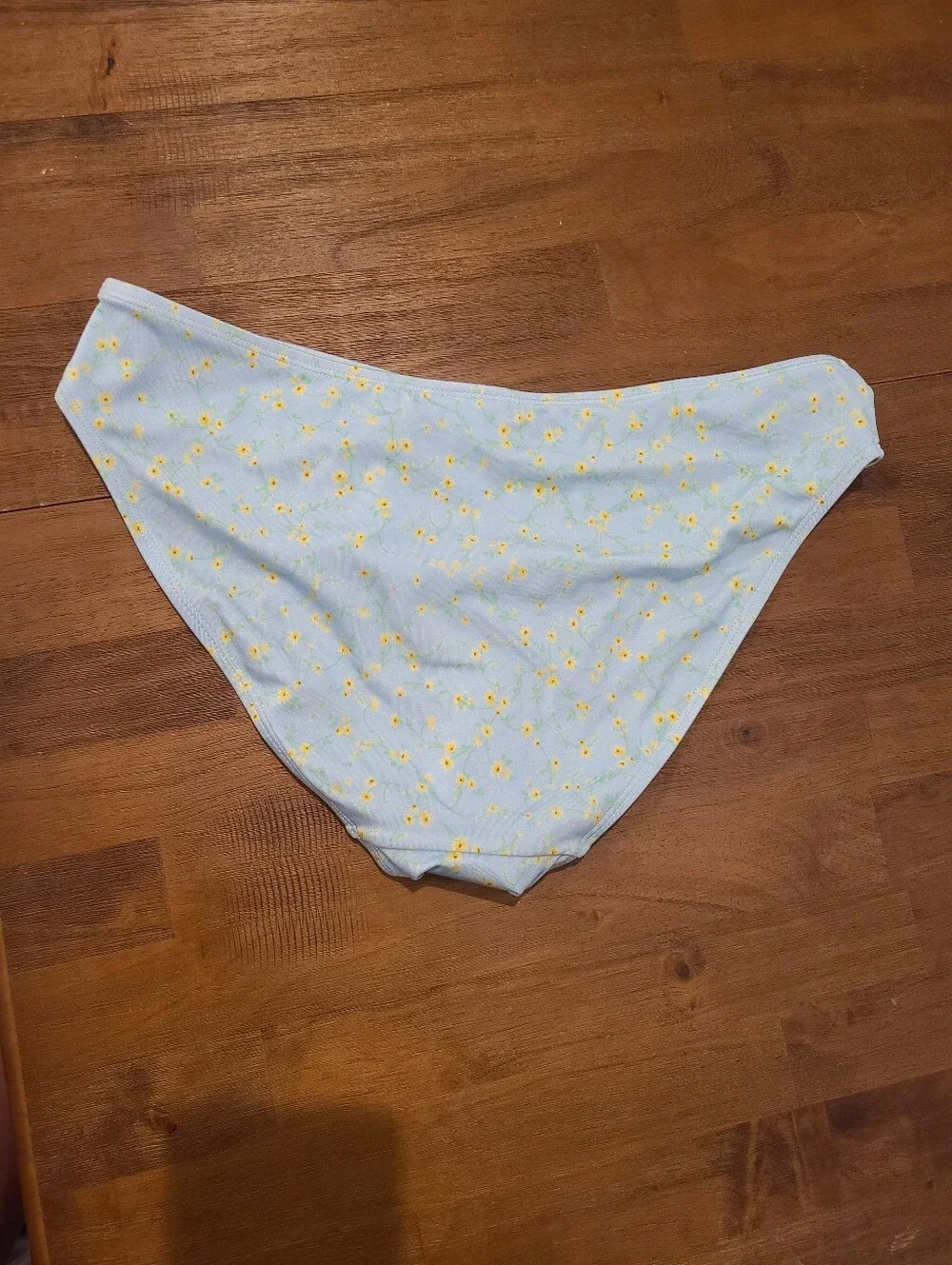 Andie Swim Yellow Floral Bikini Bottoms